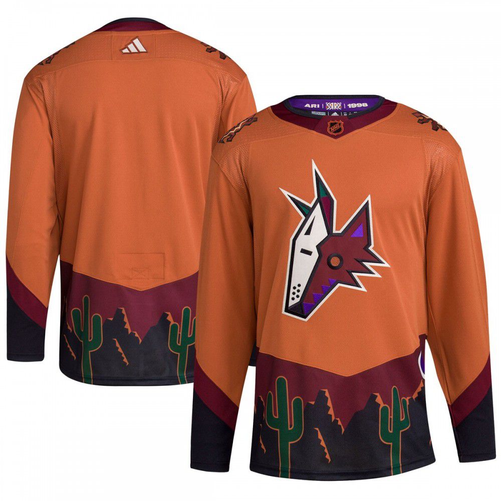Arizona Coyotes adidas Reverse Retro 2.0 Authentic Blank Jersey - Burnt Orange-Pro Kit Vault | Brand New 26/27 Sports Jerseys